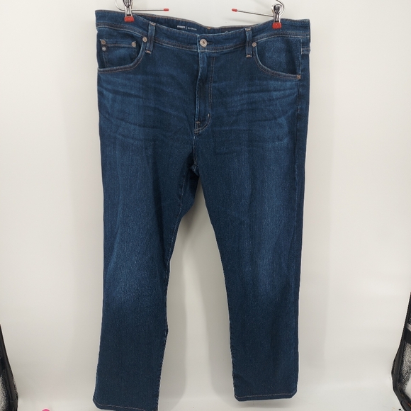 AG Adriano Goldschmied Everett SLIM STRAIGHT Blue Jeans Size 40 x 34 - Picture 5 of 11